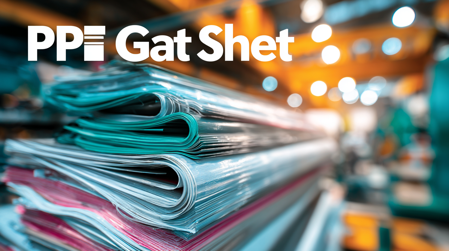 Exploring the Best PP Gate Sheet Trends of 2025 with 5 Key Insights for Global Buyers