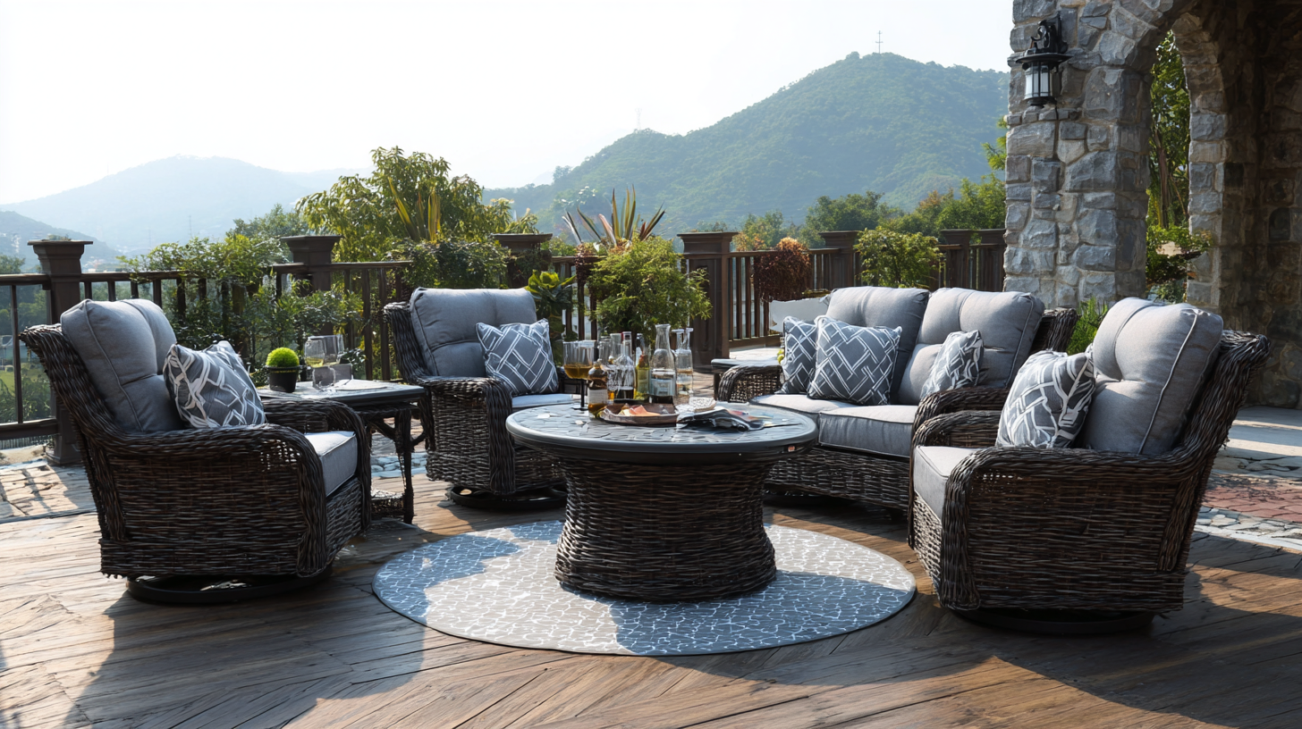Unleashing the Power of Chinese Manufacturing in Best Outdoor Deck Sets for Global Buyers