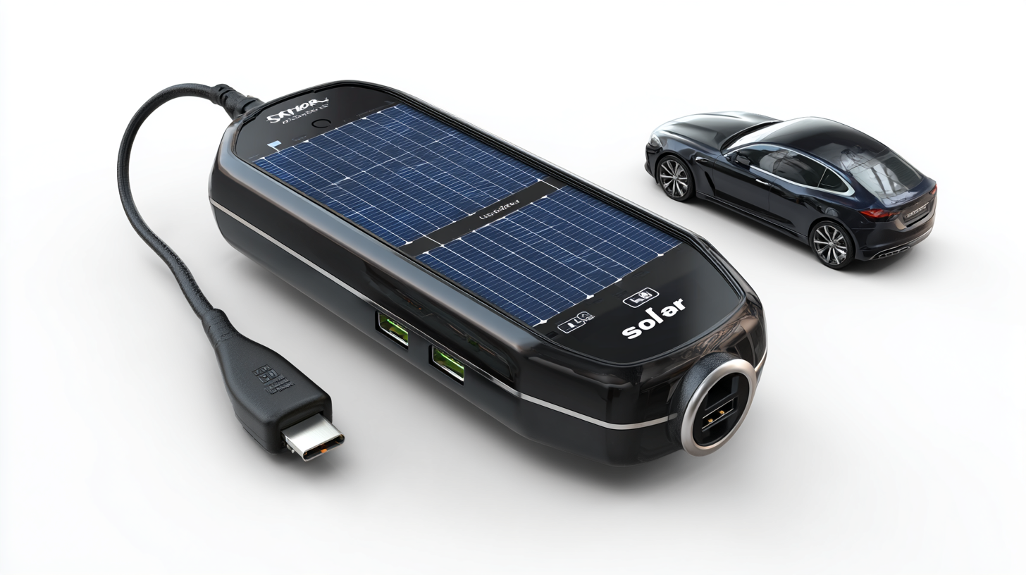 Explore Premium Solar Car Chargers from China's Leading Manufacturer for Global Markets