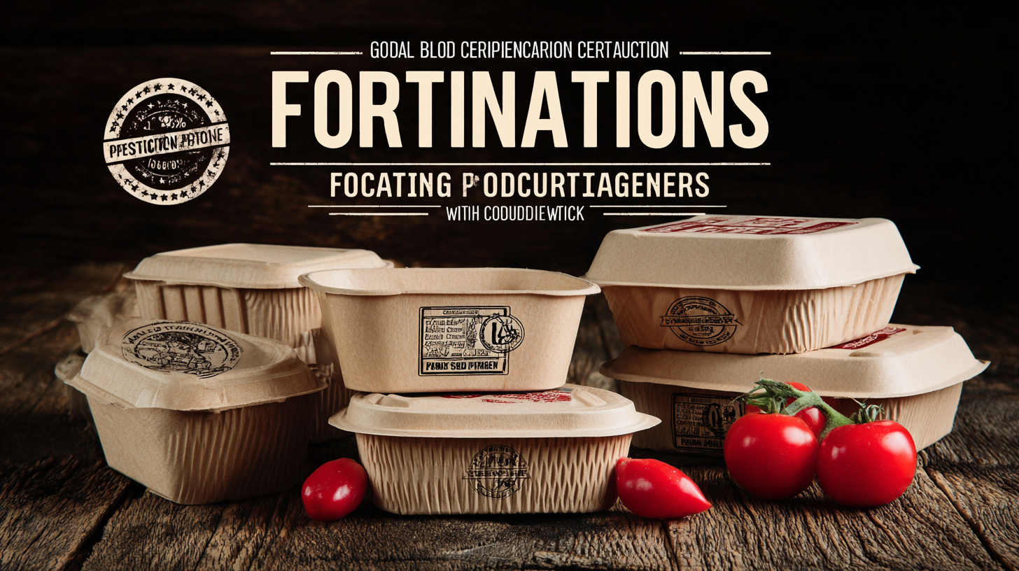 Understanding Global Trade Certifications for Best Food Packaging Containers a Complete Guide