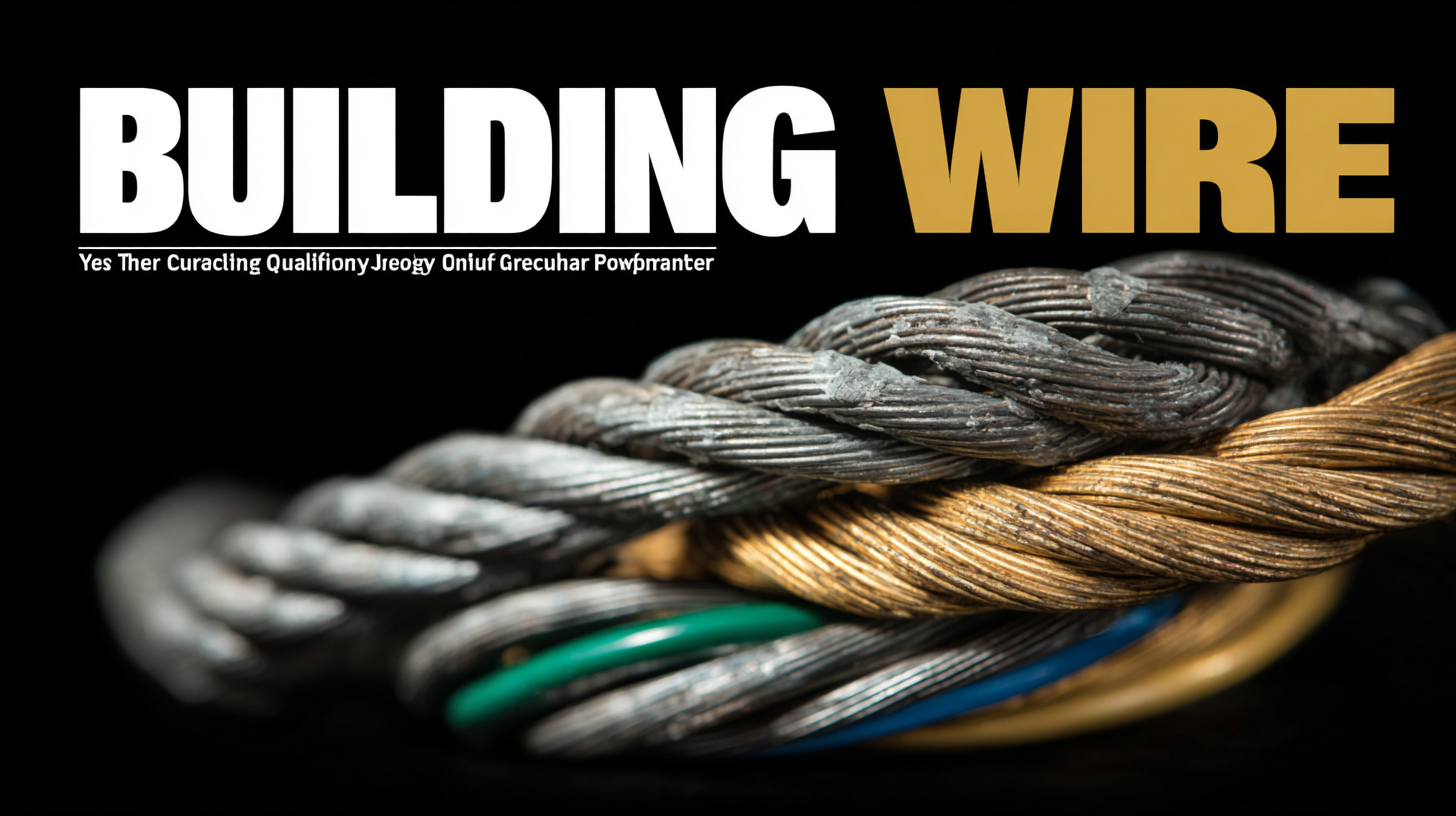 Your Ultimate Guide to Finding the Best Building Wire Manufacturers: Solutions for Quality Procurement