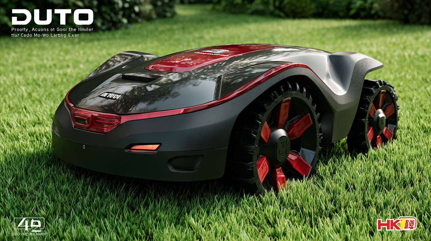 Proudly Crafted in China the Best Auto Robot Lawn Mower for Global Excellence