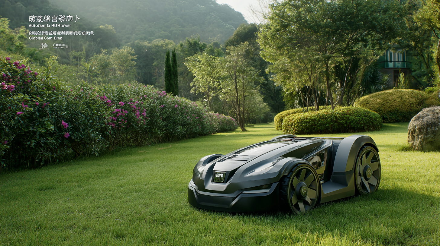 Proudly Crafted in China the Best Auto Robot Lawn Mower for Global Excellence