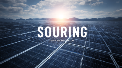 Top Strategies for Sourcing the Best Solar Panels Globally