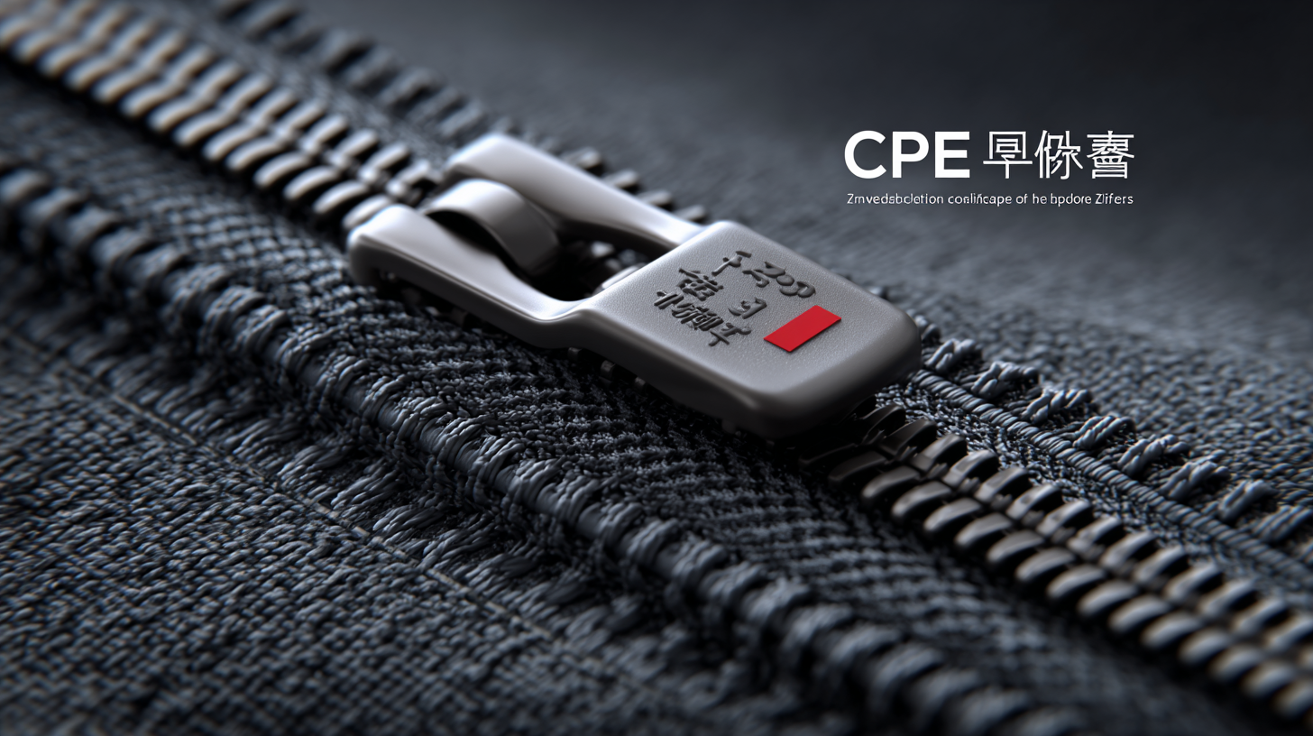 Innovative Applications of Best CPE Dual-Purpose Zipper in Various Industries