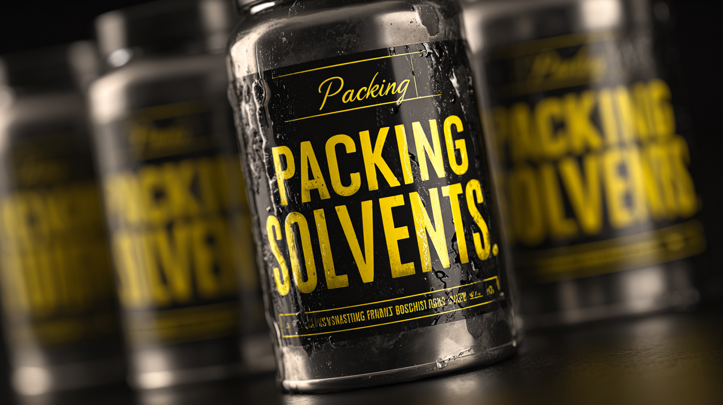 How to Choose the Best Packaging Solvents for Your Business Needs