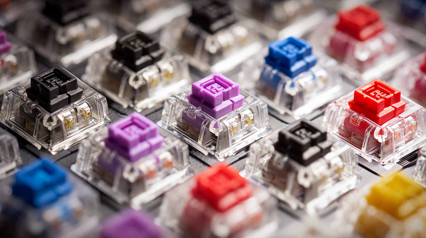 2025 Trends in Mechanical Keyboard Switches: How to Choose the Best for Your Business Needs