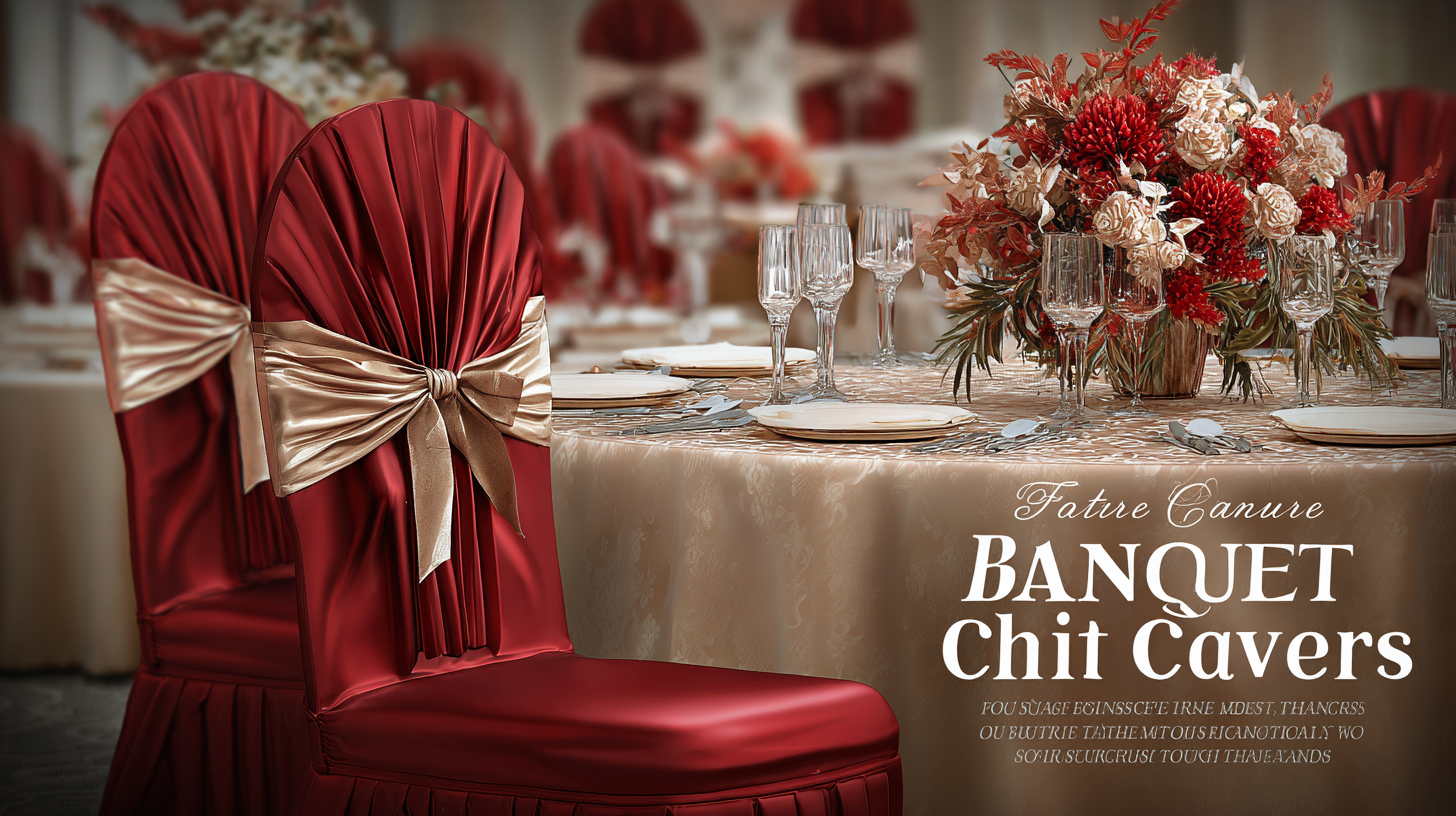 Future Trends for Banquet Chair Covers Market in 2025 with Real World Examples