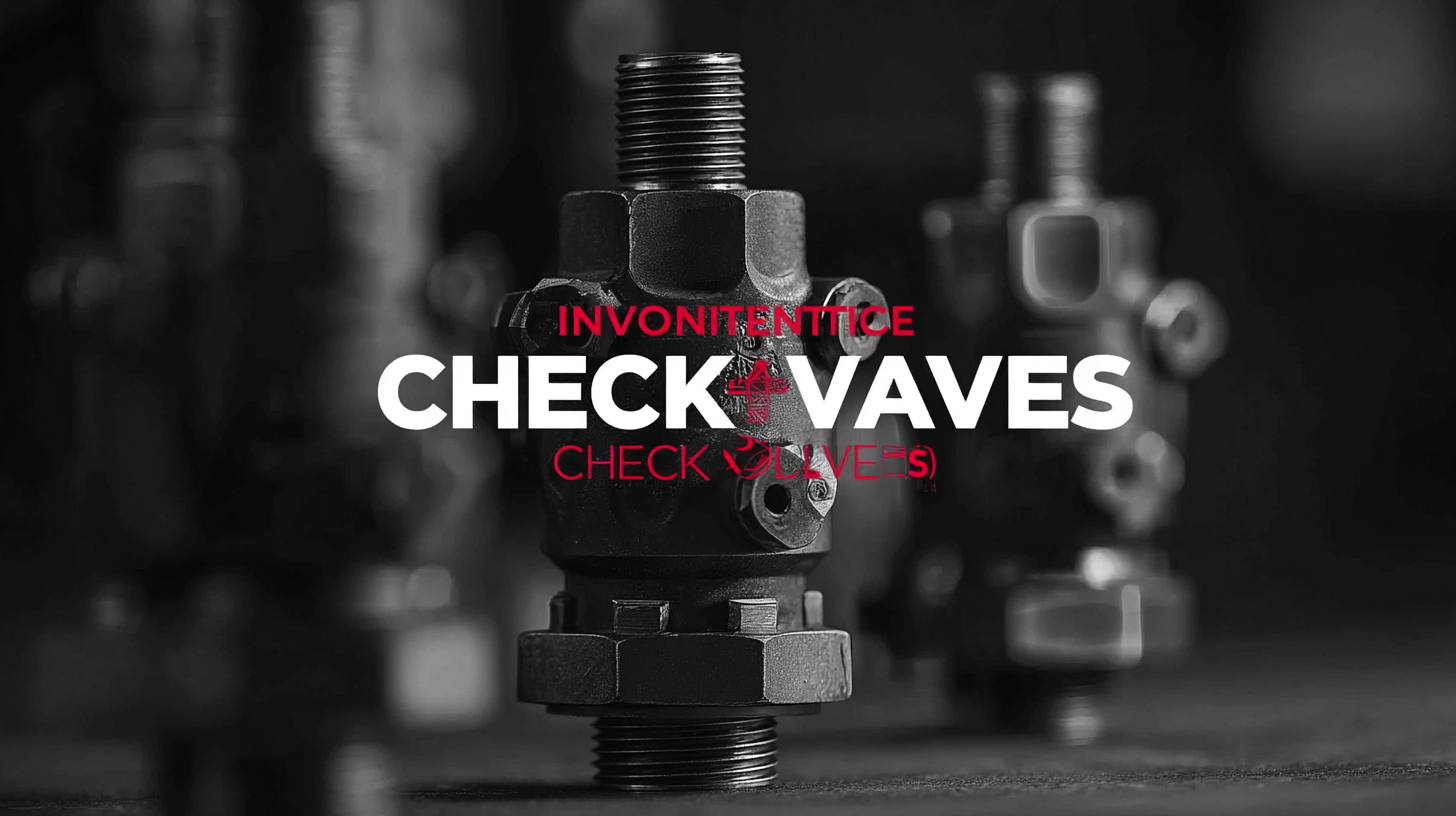 Innovative Solutions for Your Check Valve Challenges