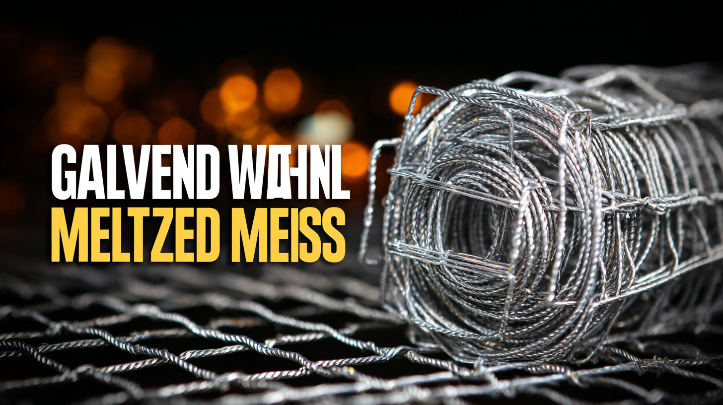 How to Choose the Best Galvanized Welded Wire Mesh for Your Project