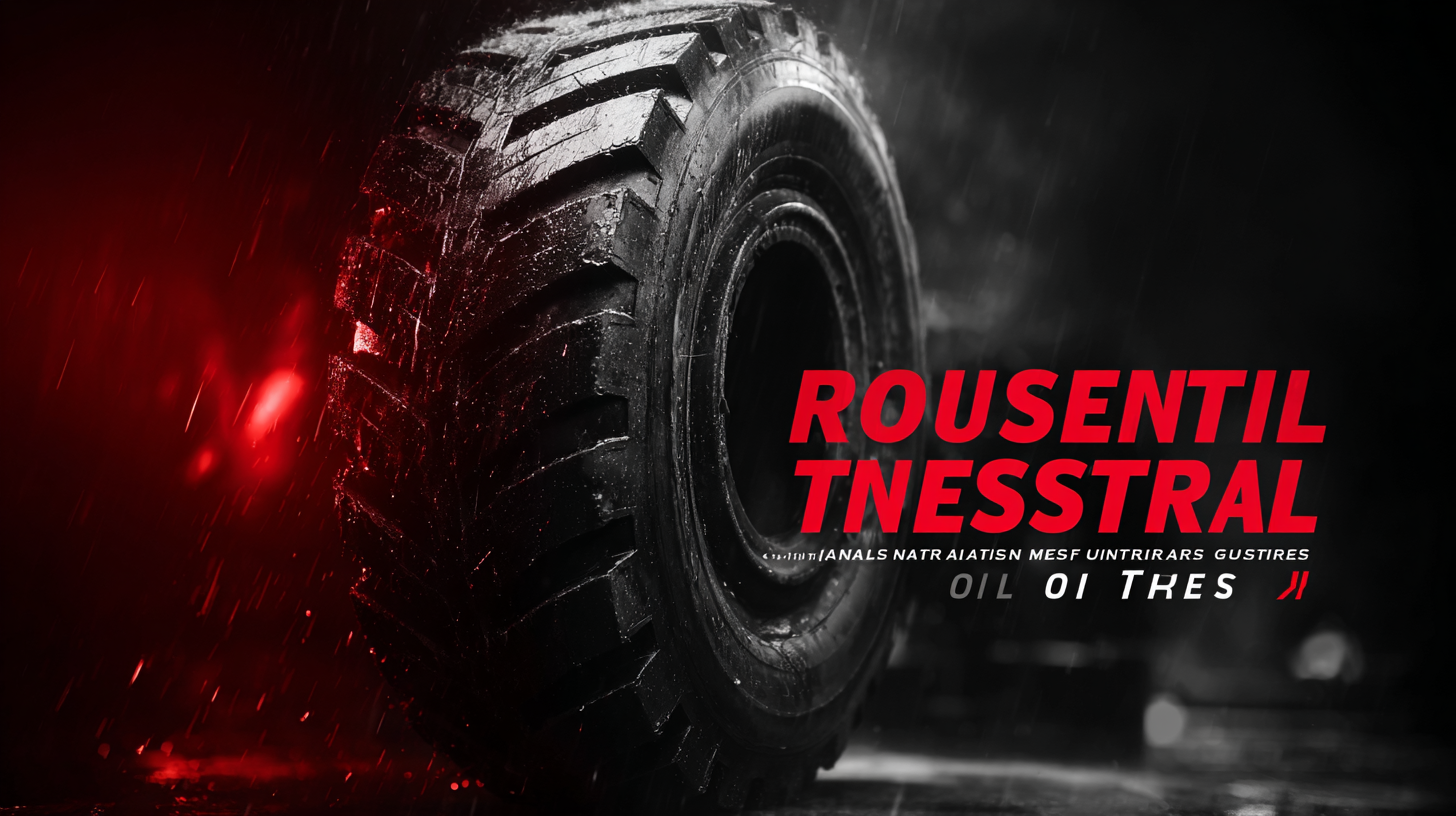 Solutions for Maximizing Performance with Best Oil Resistant Industrial Tires