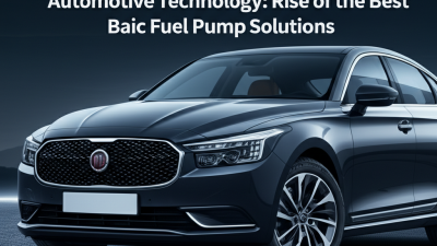 Navigating the 2025 Trends in Automotive Technology: Rise of the Best Baic Fuel Pump Solutions