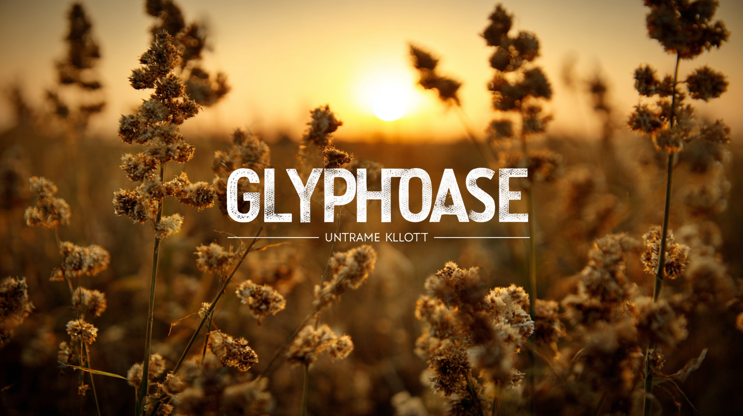 Ultimate Guide to Comparing the Best Glyphosate Weed Killers for Global Procurement