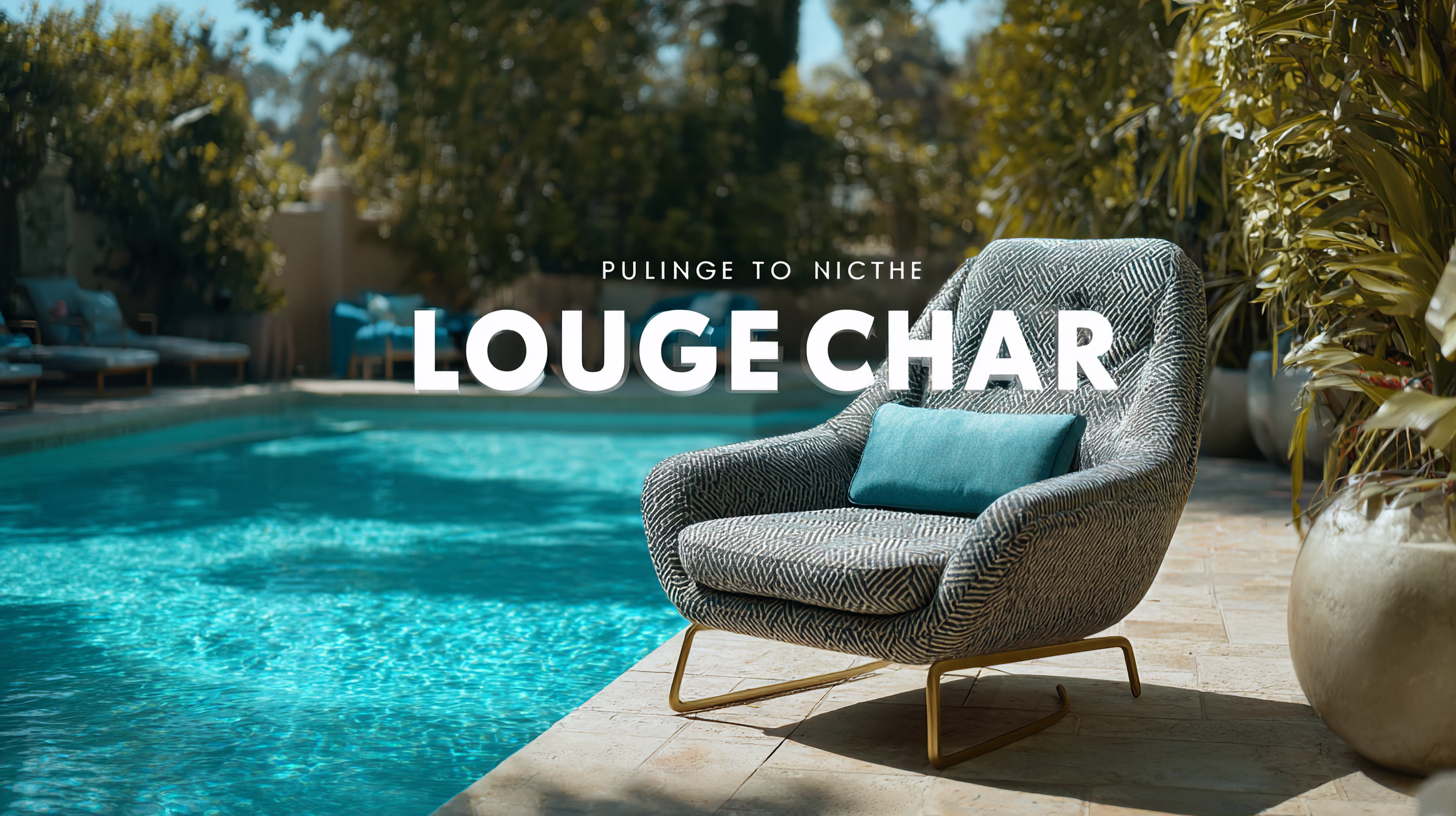The Ultimate Guide to Choosing the Best Lounge Chair for Your Pool Area
