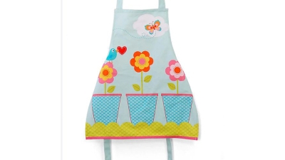 Printed 100% Cotton Garden Apron for Kids1.jpg