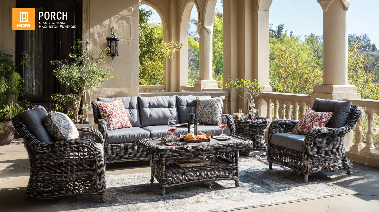 Unmatched Quality Global Best Porch Furniture from Chinese Innovation