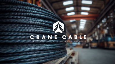 Revolutionizing Global Standards: Discover the Excellence of China's Best Crane Cable