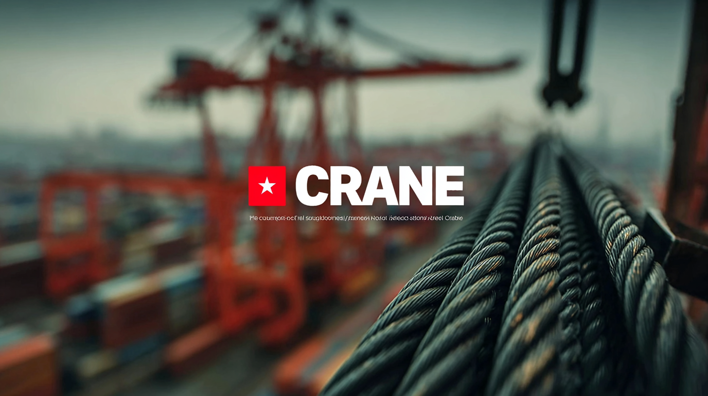 Revolutionizing Global Standards: Discover the Excellence of China's Best Crane Cable