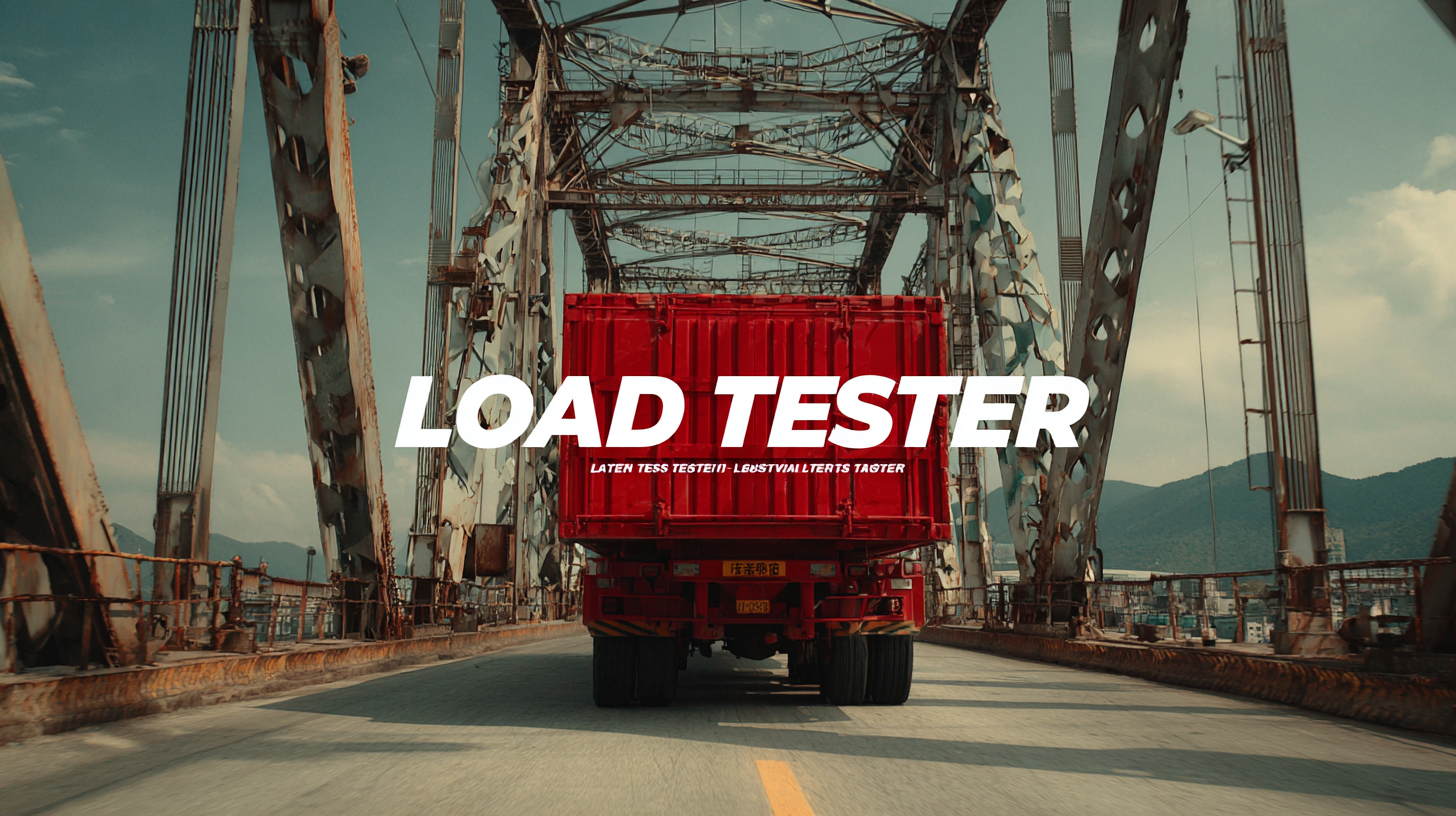 Built to Last: Discover the Trustworthy Power of China's Premier Load Testers for Global Buyers