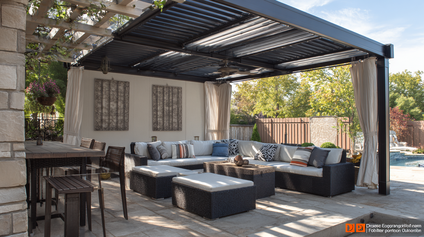 How to Enhance Your Outdoor Space with the Best Aluminum Louvered Pergola