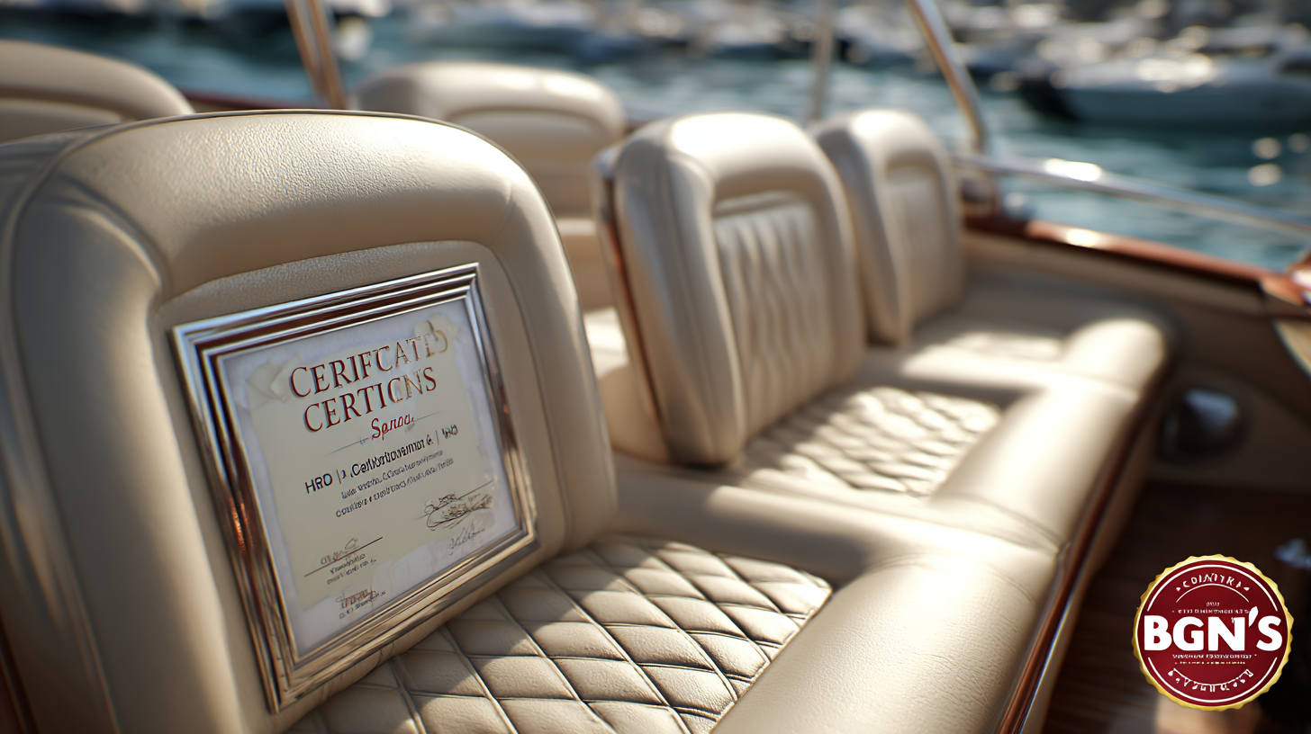 Navigating Import-Export Certifications for Best Speed Boat Seats: A Global Trade Perspective