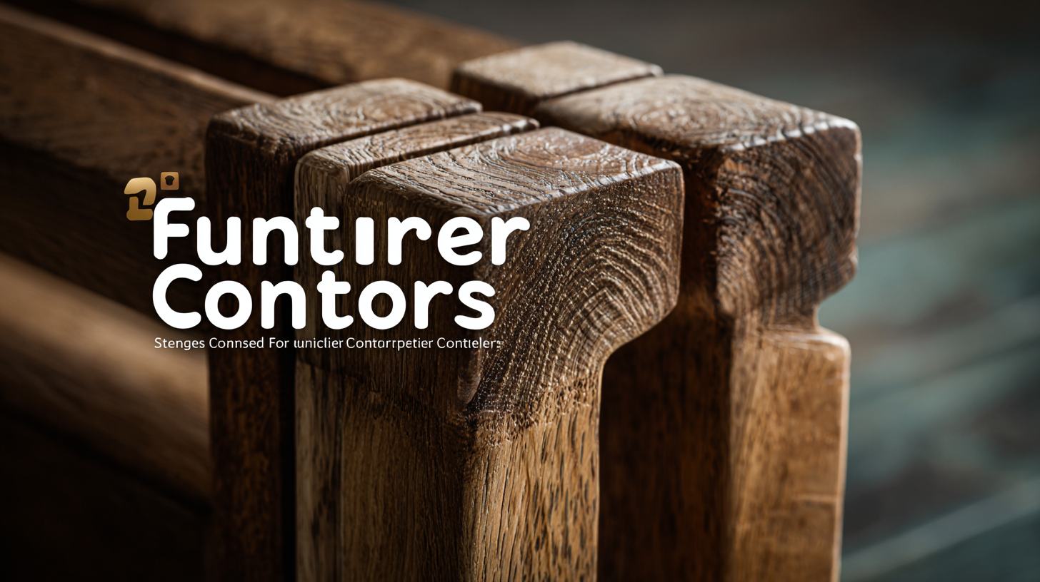 Solutions for Stronger Furniture Infrastructure: Unveiling the Best Furniture Connectors of 2023