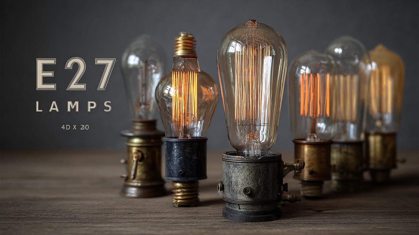 Exploring Unique E27 Lamp Alternatives to Enhance Your Lighting Experience