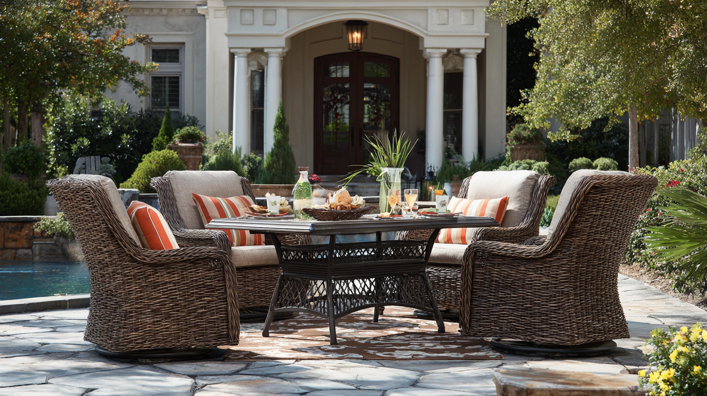 Choosing the Right Manufacturer for Best Outdoor Patio Furniture in Six Easy Steps