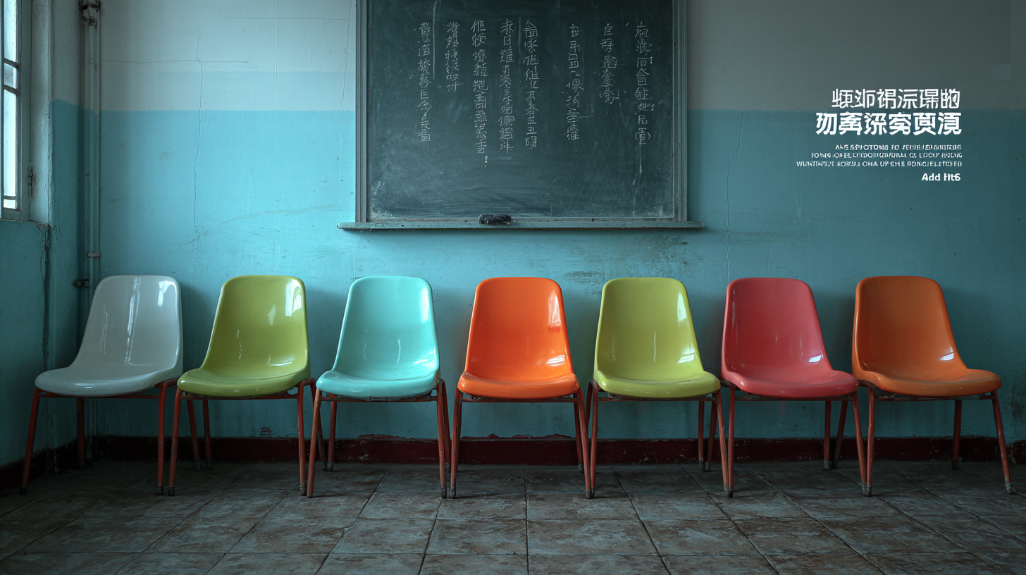 Elevating Education with the Finest Chinese-Made Plastic School Chairs for Global Buyers