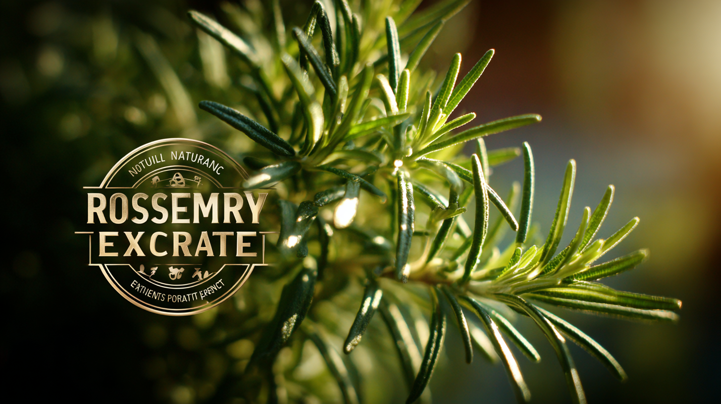 The Future of Natural Supplement Innovations Featuring Best Rosemary Extract