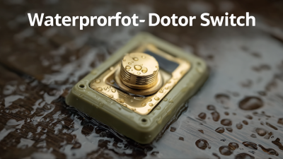 Top 5 Industry Leaders in Waterproof Door Switch Technology: Innovations and Insights