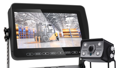 10.1 Wired HD Waterproof Recording Monitor Reversing Camera Kit IP67IP69K Rated 4-CH Support for RVs, Yachts, Trucks Off-Road Vehicles (Model H-IP102+607) (1).jpg