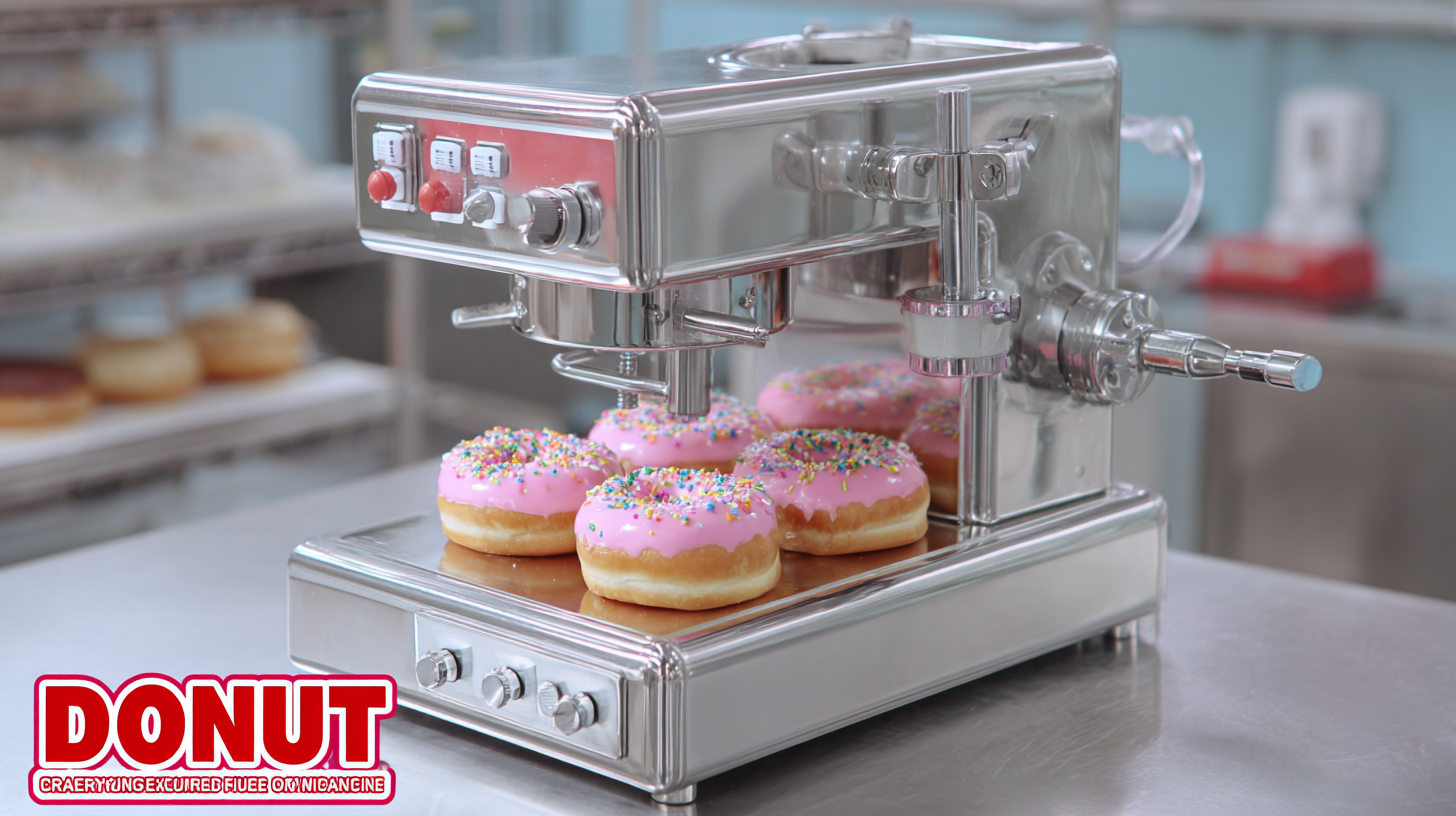 Crafting Excellence with the Best Donut Icing Machine Made in China for Global Service