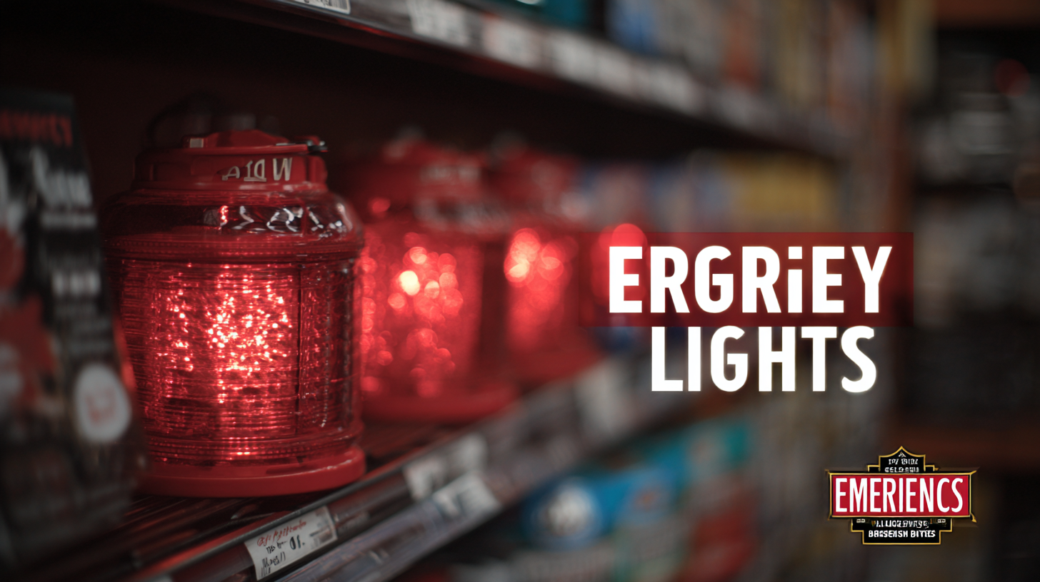 How to Choose the Best Emergency Fire Lights for Your Business: A Comprehensive Guide