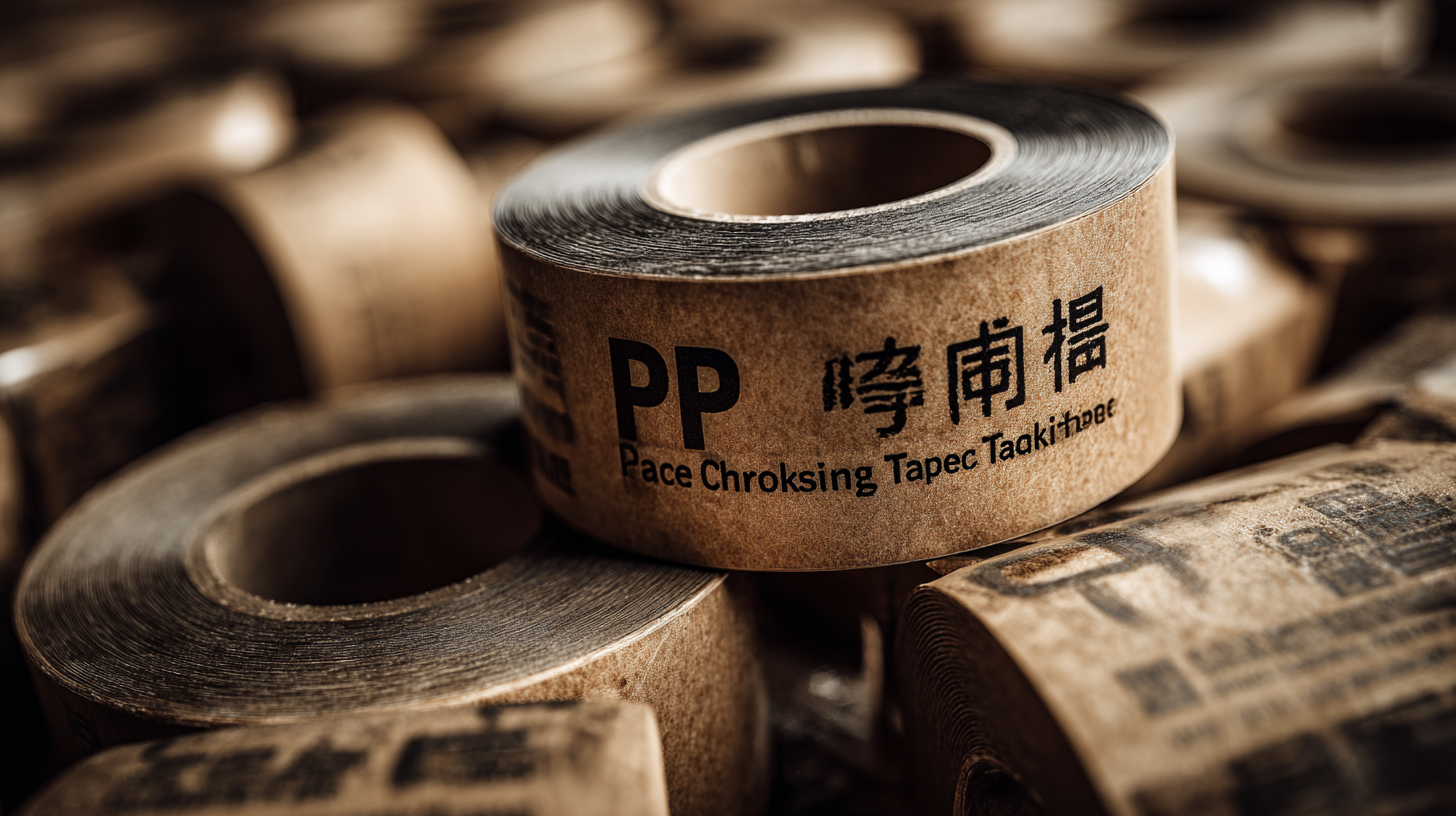 Crafted to Perfection Chinese Manufacturing Leading the Global Pp Packaging Tape Industry