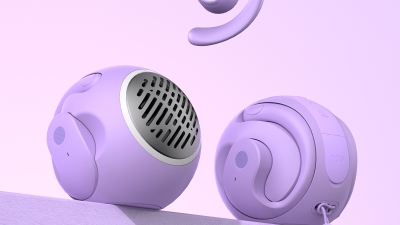 OEM 1PC Speaker and Headphone 2 in 1 Ball Shape Ear-hook Wireless Earphones.jpg