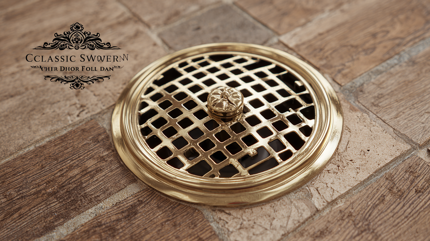 How to Choose the Best Classic Gold Shower Floor Drain for Your Bathroom Design