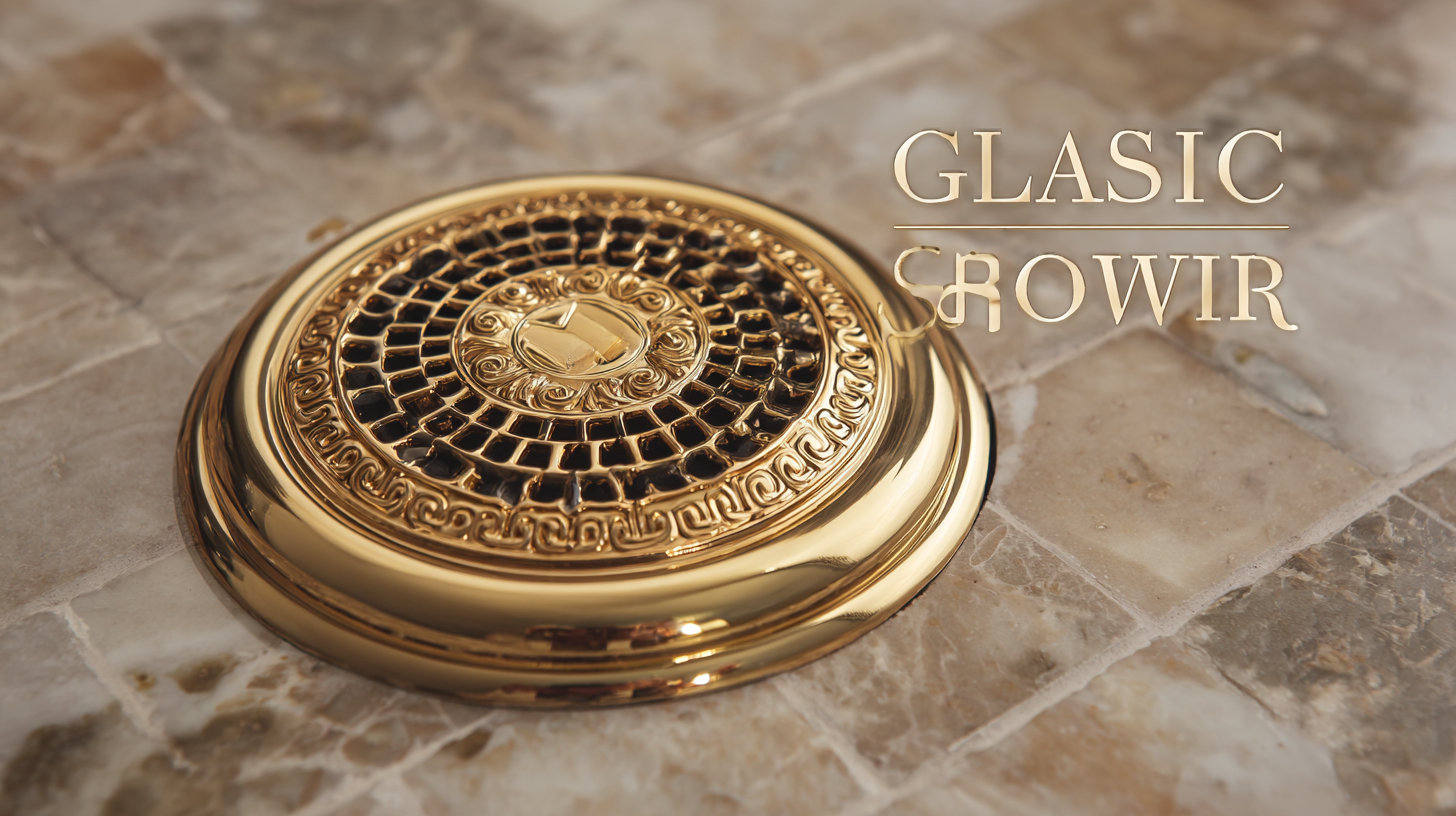 How to Choose the Best Classic Gold Shower Floor Drain for Your Bathroom Design
