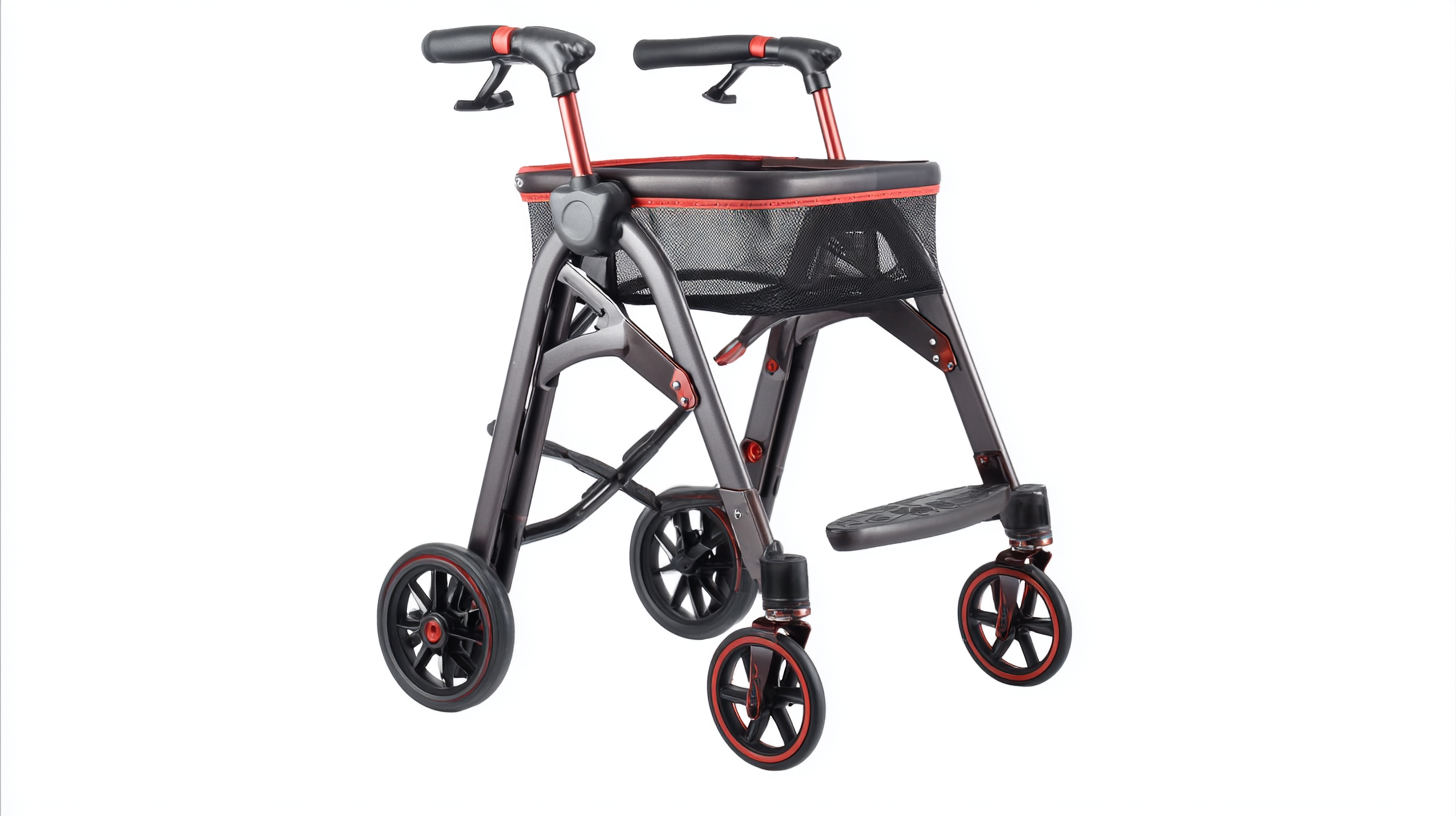 Reliable Quality of Best Tall Walker Rollator Made in China for Global Buyers