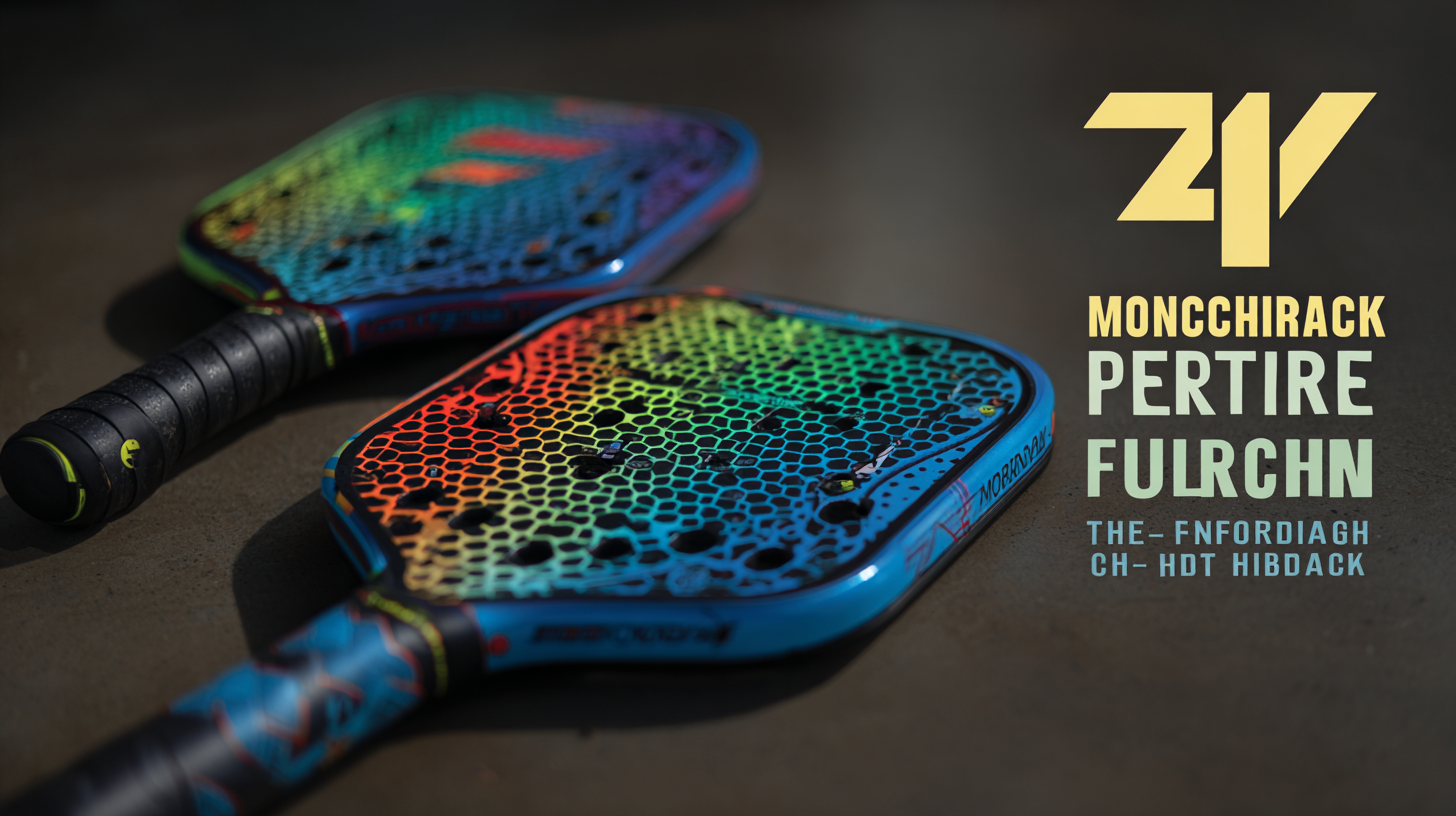 The Future of High Performance in Monarch Pickleball Paddles