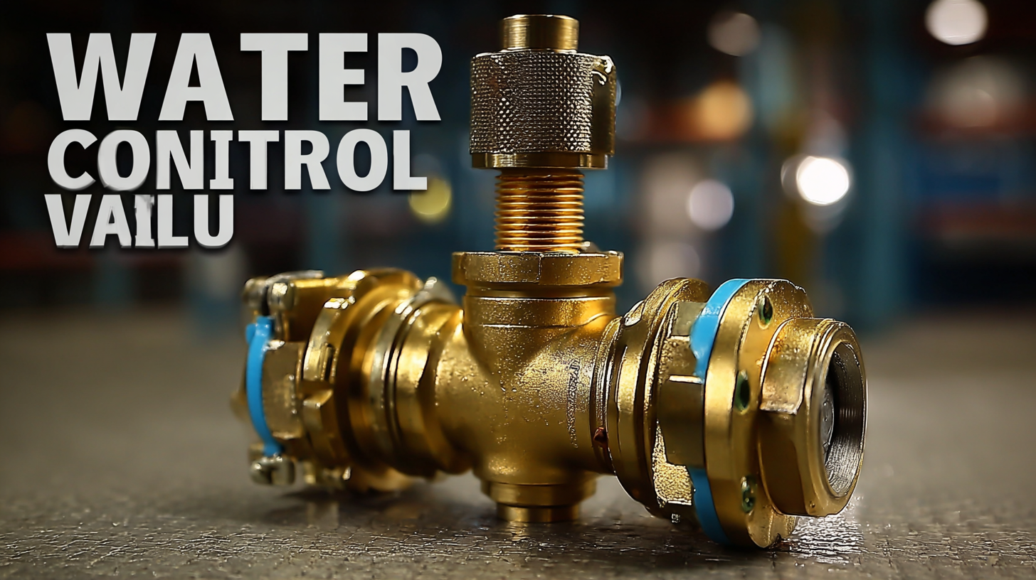 How to Choose the Best Water Control Valve for Your Manufacturing Needs
