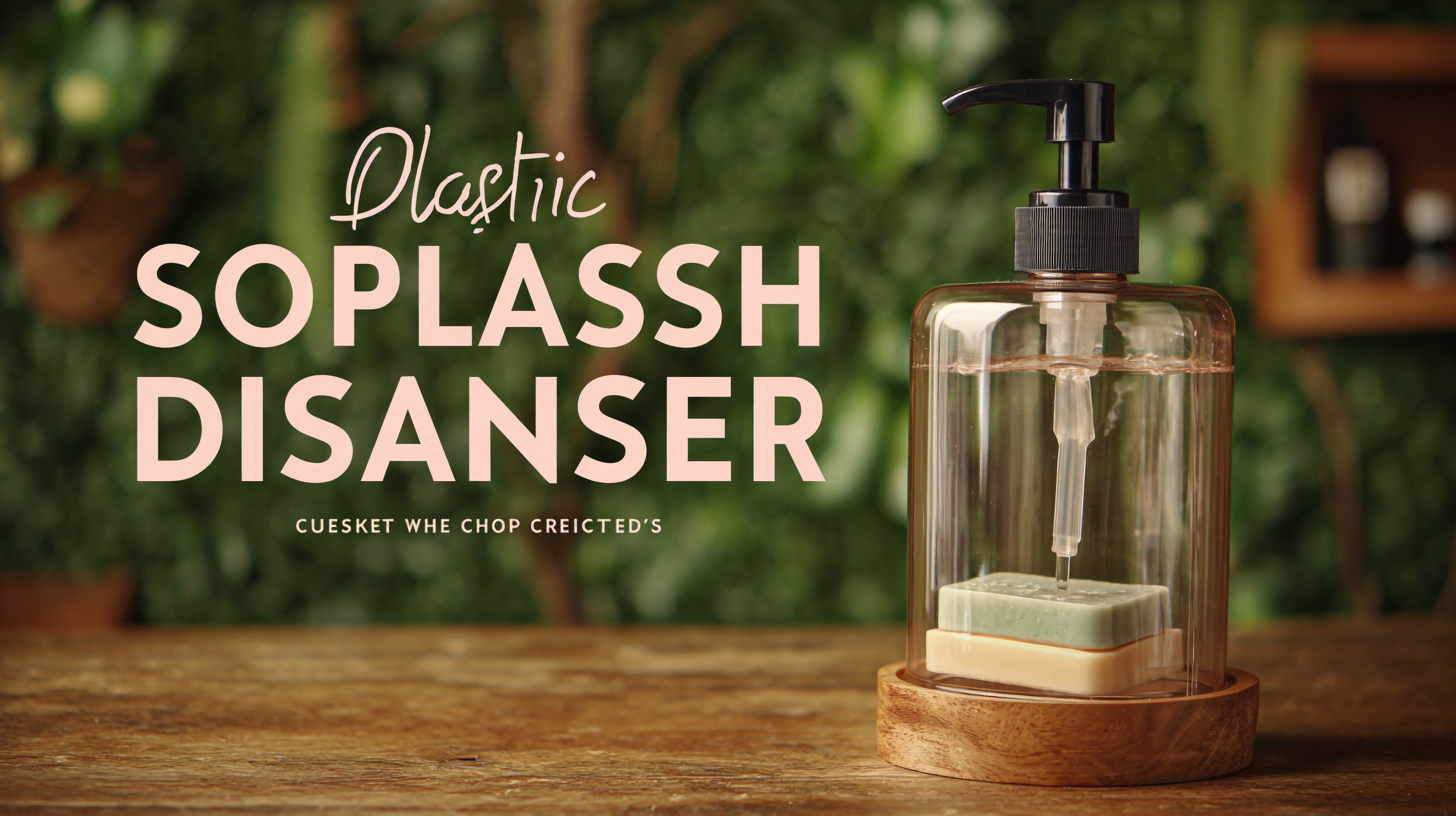 Ultimate Checklist for Choosing the Best Plastic Soap Dispenser for Your Needs
