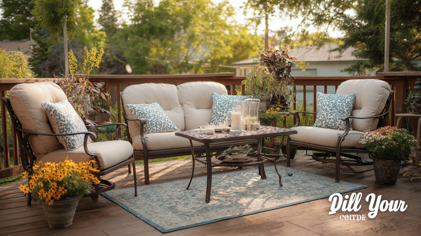Ultimate Checklist for Selecting the Best Patio Furniture Sets for Your Outdoor Space