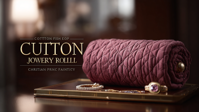 Discover the Finest Cotton Quilted Jewelry Roll Crafted by China's Premier Manufacturing Factory