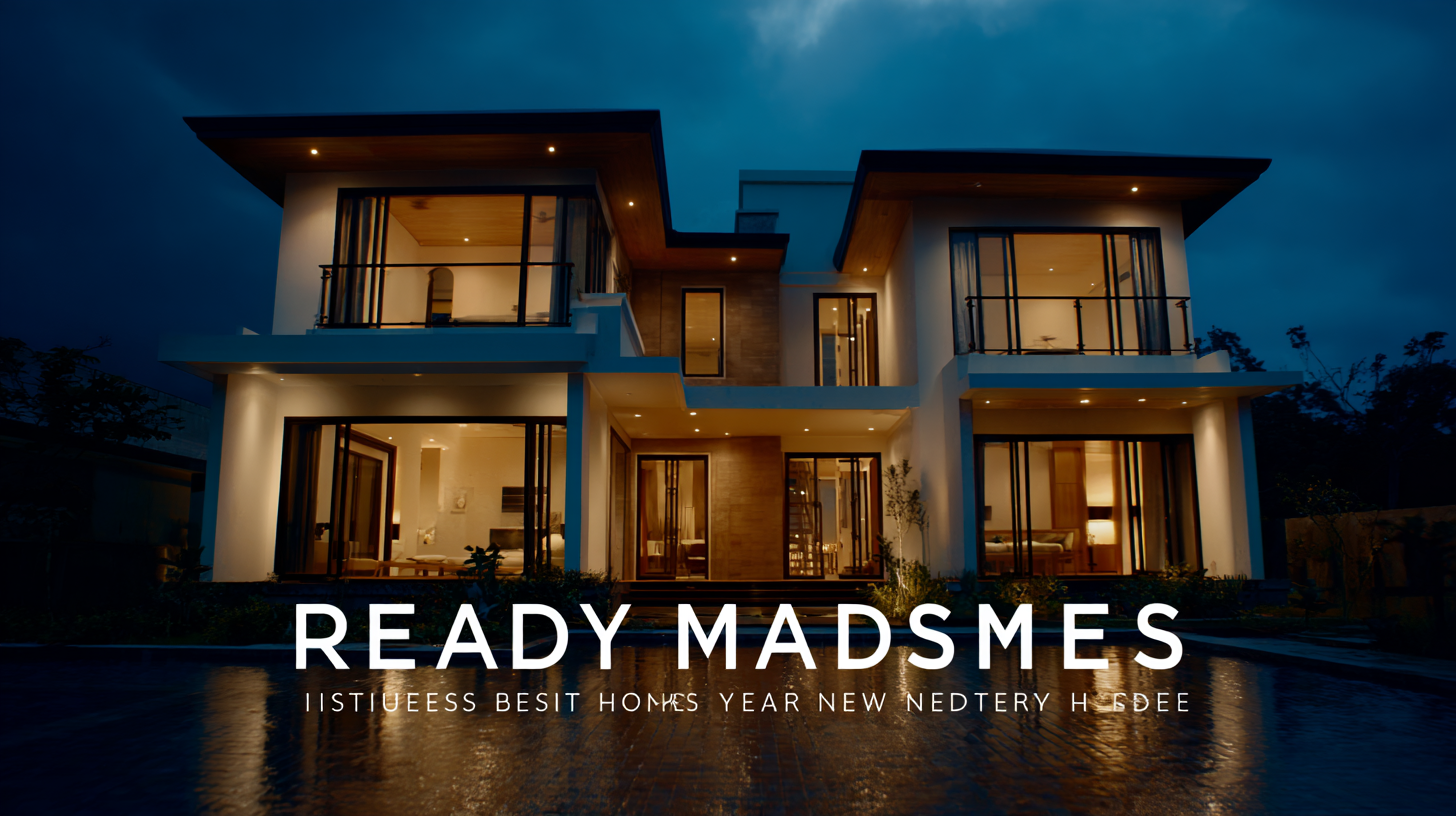 5 Irresistible Reasons to Choose Best Ready Made Homes for Your Next Project