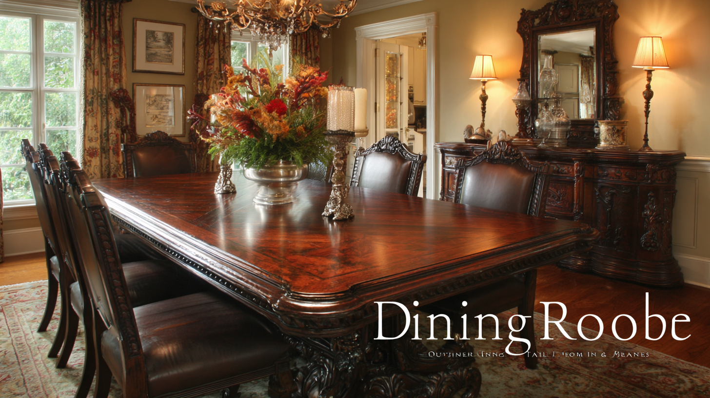 Solutions for Sourcing the Best Dining Room Table for Your Business Needs