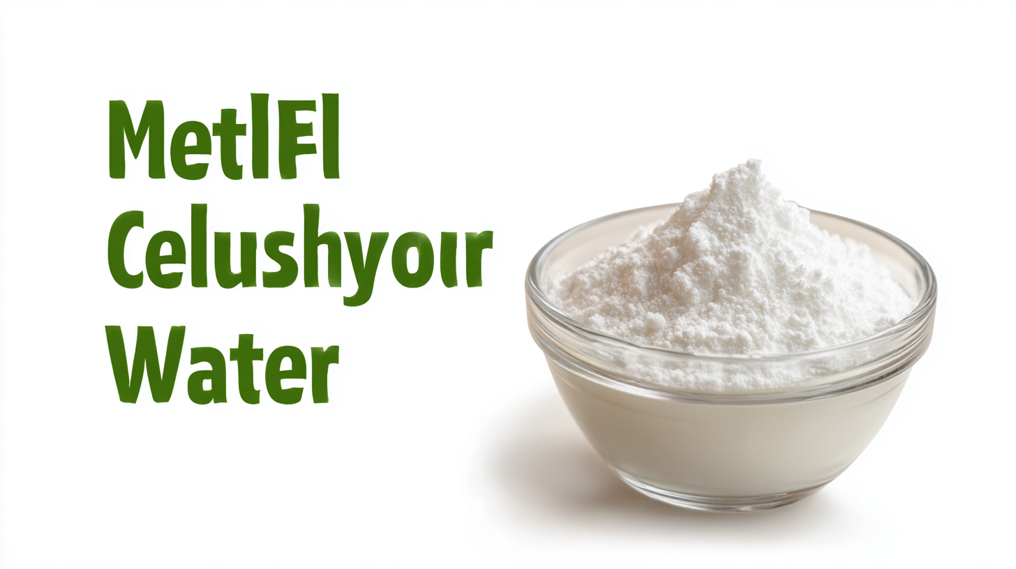 Unlocking the Power of Best Methyl Cellulose Water Thickener: Detailed Specifications & How to Use Effectively