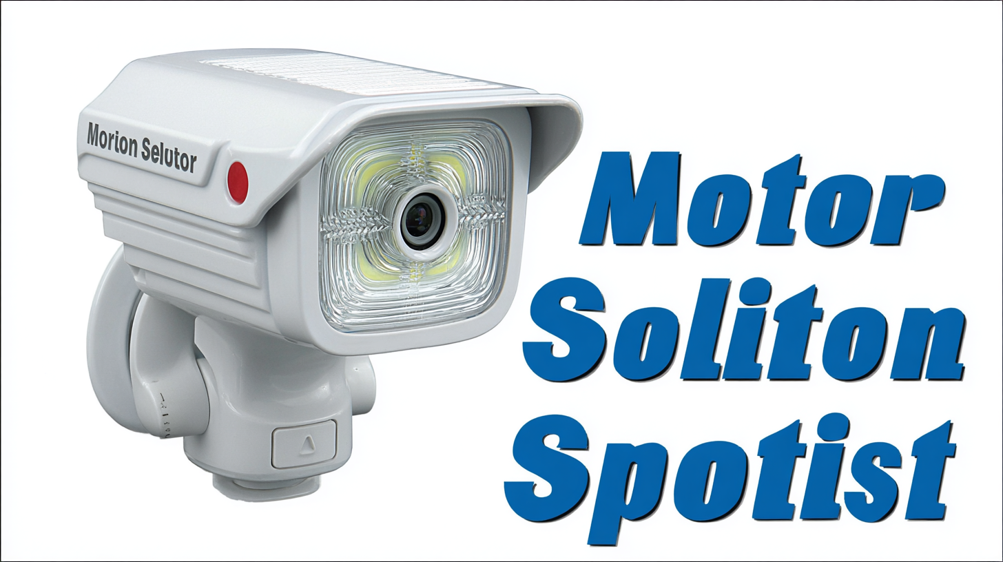 Finding Quality Suppliers for Best Motion Sensor Spotlight Solar Your Definitive Checklist Guide