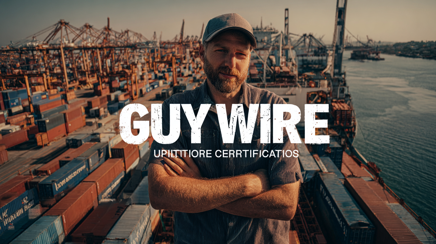 Unlocking Global Trade: Understanding Import and Export Certifications for the Best Guy Wire