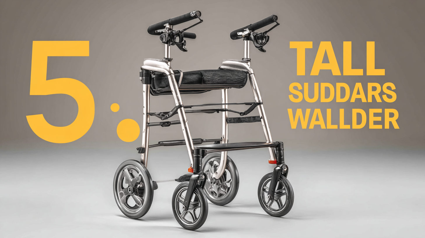 Top 5 Industry Standards for the Best Tall Rollator Walker You Should Know About